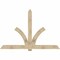 Ekena Millwork Redmond Rough Sawn Timber Gable Bracket, Douglas Fir, 96"W x 64"H x 6"D x 6"F, 16/12 Pitch GBW096X64X0606RED00RDF - alternate 1